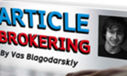 Product picture Article Brokering