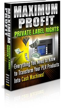 Product picture Maximum Profit Private Label Rights